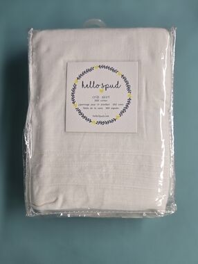 Hello Spud Crib Skirt